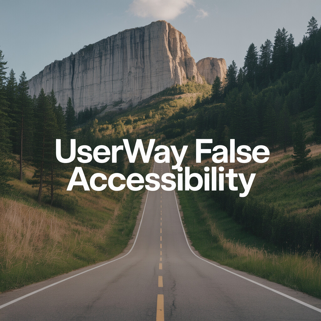 Building Inclusive Tech with Real User Testing - Exposing Userway False Accessibility Claims